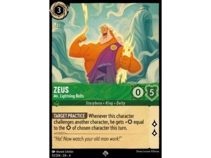Zeus - Mr. Lightning Bolts