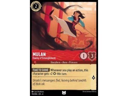 Mulan - Enemy of Entanglement