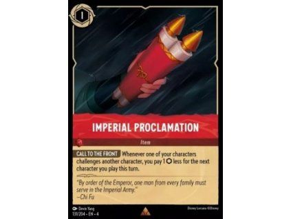 Imperial Proclamation