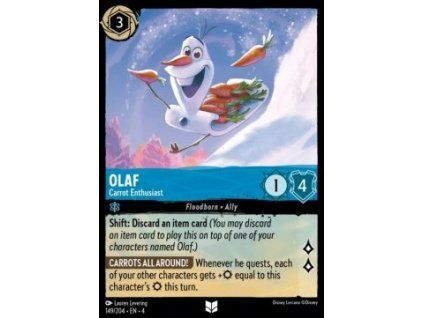 Olaf - Carrot Enthusiast