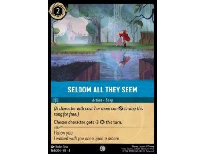 Seldom All They Seem
