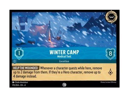 Winter Camp - Medical Tent