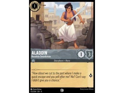 Aladdin - Resolute Swordsman