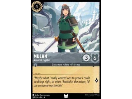 Mulan - Armored Fighter