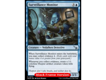 Surveillance Monitor (V.2) - Černá verze