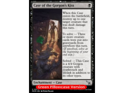 Case of the Gorgon's Kiss (V.2) - Zelená verze