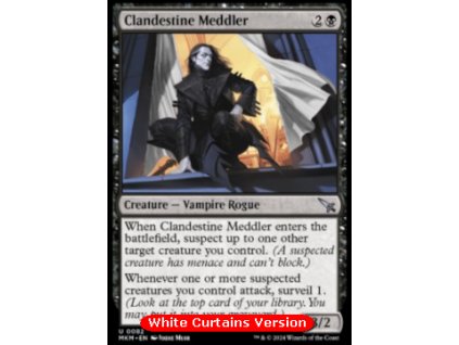 Clandestine Meddler (V.2) - Bílá verze