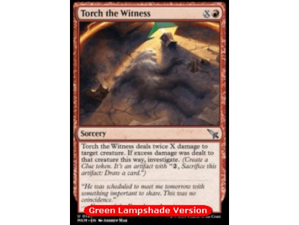 Torch the Witness (V.2) - Zelená verze