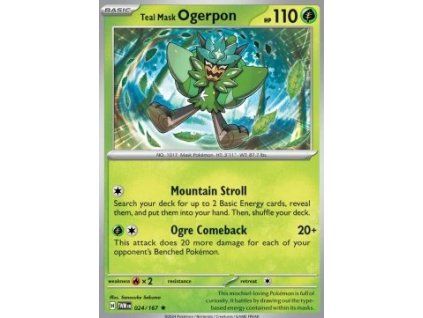 Teal Mask Ogerpon (TWM 024)