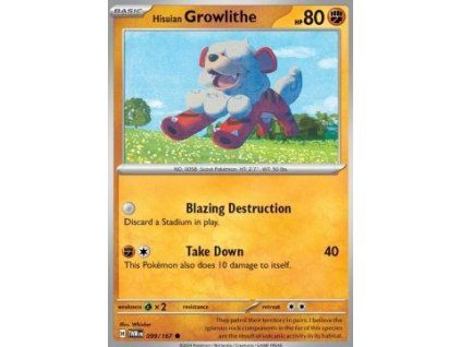 Hisuian Growlithe (TWM 099)