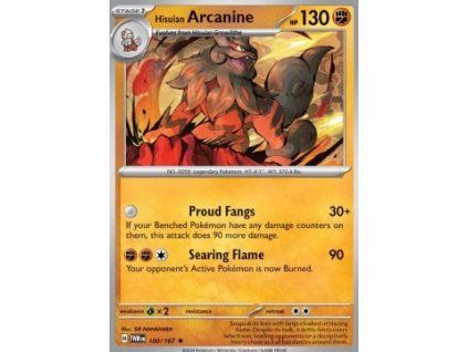 Hisuian Arcanine (TWM 100)