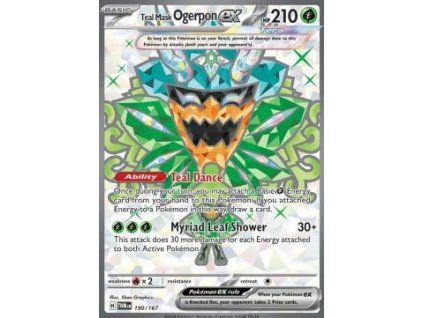 Teal Mask Ogerpon ex (TWM 190)