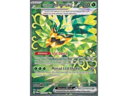 Teal Mask Ogerpon ex (TWM 211)