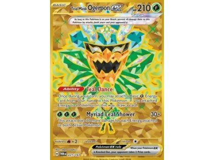 Teal Mask Ogerpon ex (TWM 221)