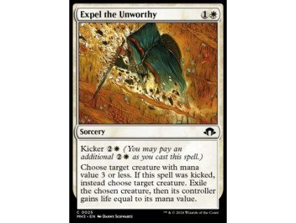 Expel the Unworthy