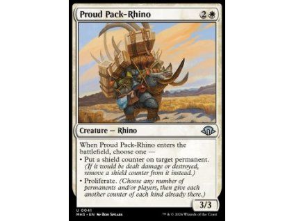 Proud Pack-Rhino