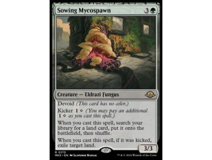 Sowing Mycospawn