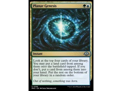 Planar Genesis