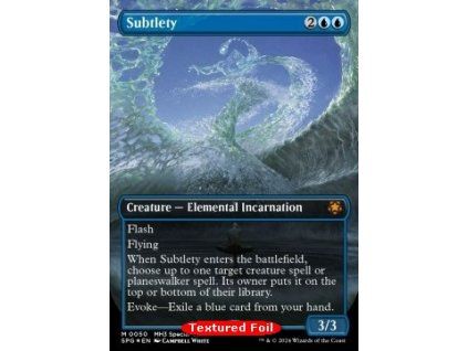 Subtlety (V.2) - TEXTURED FOIL