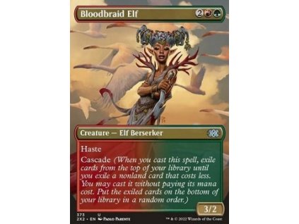 Bloodbraid Elf - borderless