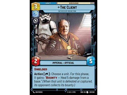 The Client, Dictated by Discretion