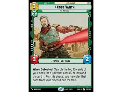 Cobb Vanth, The Marshal