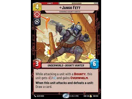 Jango Fett, Renowned Bounty Hunter