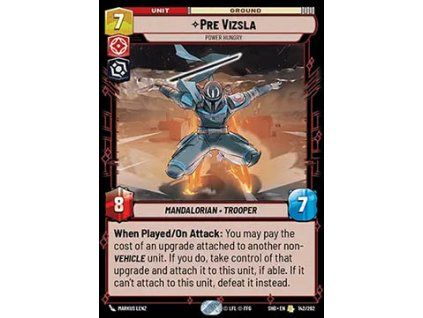 Pre Vizsla, Power Hungry