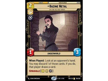 Bazine Netal, Spy for the First Order