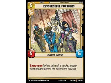 Resourceful Pursuers
