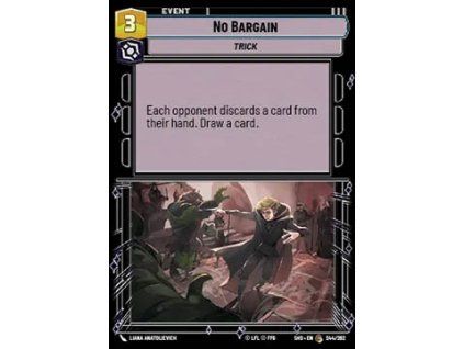 No Bargain