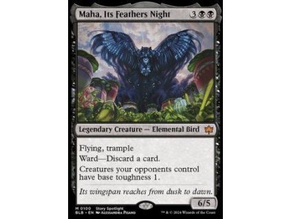 Maha, Its Feathers Night