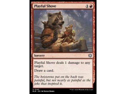 Playful Shove