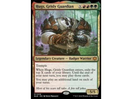 Hugs, Grisly Guardian