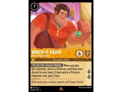 Wreck‐It Ralph - Admiral Underpants