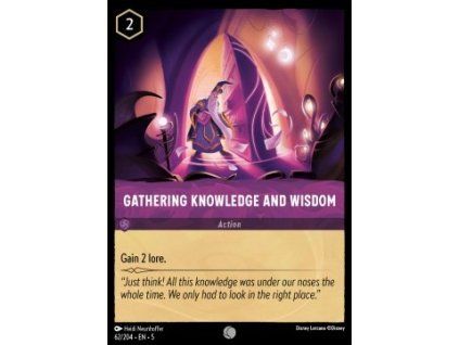 Gathering Knowledge and Wisdom