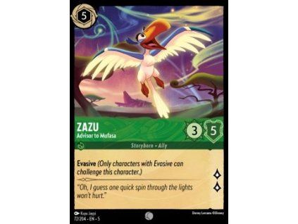 Zazu - Advisor to Mufasa