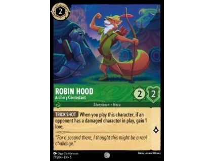 Robin Hood - Archery Contestant