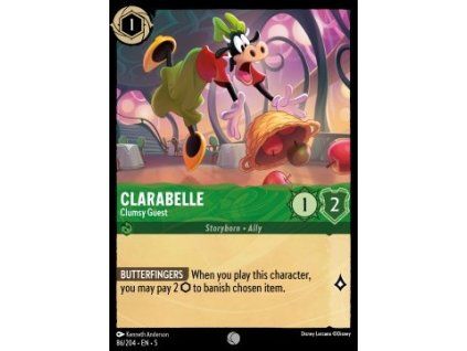 Clarabelle - Clumsy Guest