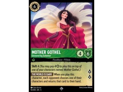 Mother Gothel - Unwavering Schemer
