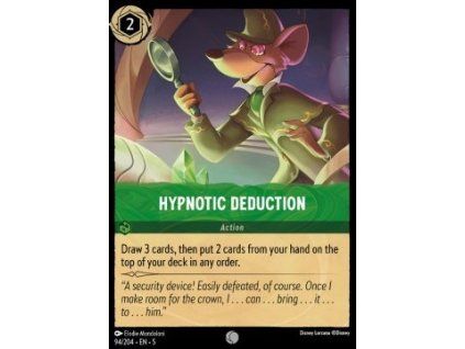 Hypnotic Deduction