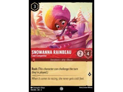 Snowanna Rainbeau - Cool Competitor