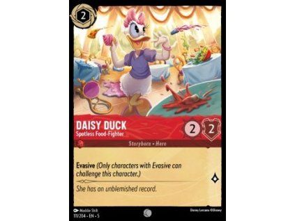 Daisy Duck - Spotless Food‐Fighter