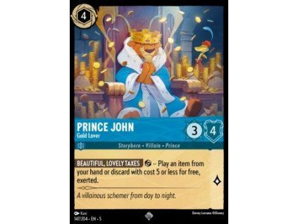 Prince John - Gold Lover