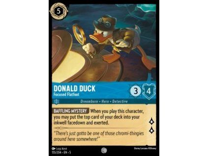 Donald Duck - Focused Flatfoot