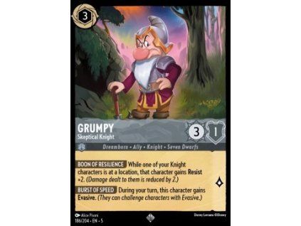 Grumpy - Skeptical Knight