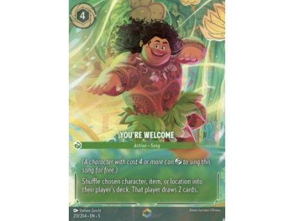 You're Welcome (V.2)
