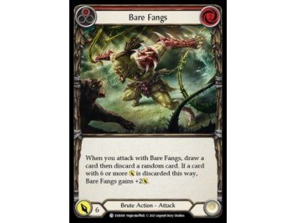 Bare Fangs (Red) (Regular)