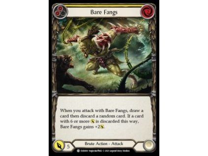 Bare Fangs (Yellow) (Regular)