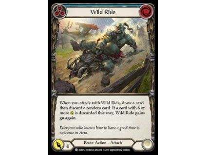 Wild Ride (Blue) (Rainbow Foil)
